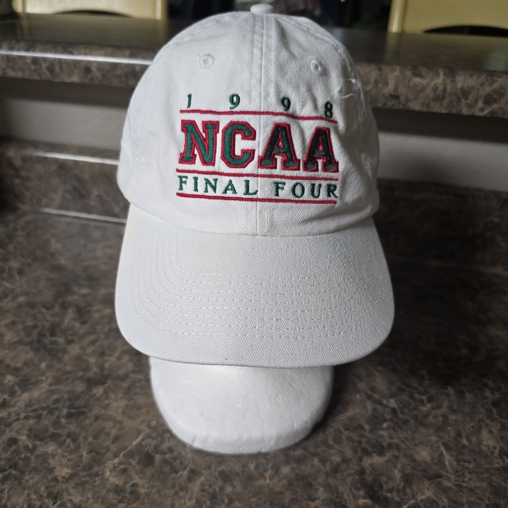 Vintage 1998 NCAA Final Four Strap Back Hat Mountain Dew Cap
